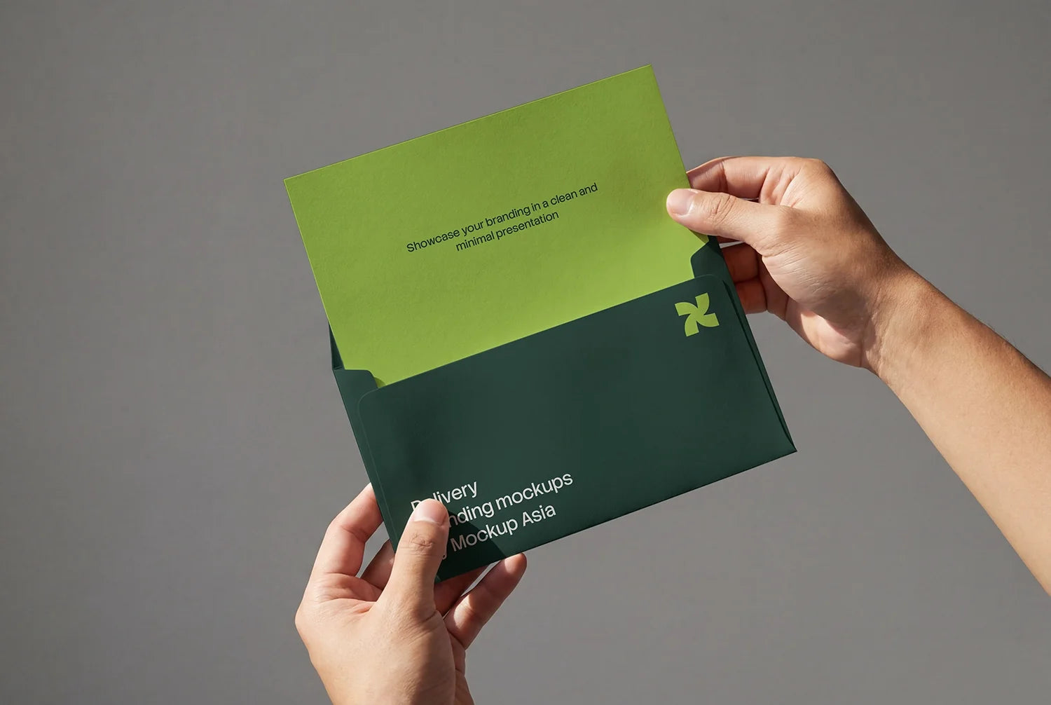 Envelope & letter head set mockup