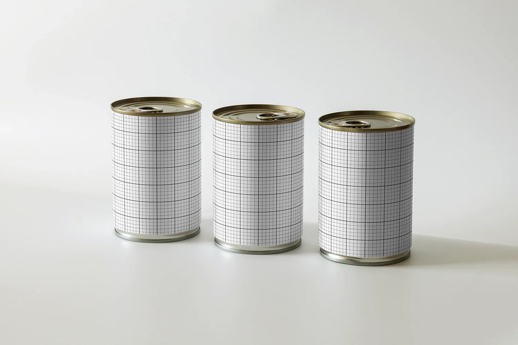 Cat Food Can Mockup