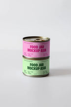 Food Tin Can Mockup