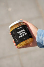 Hexagon Jam Jar Mockup