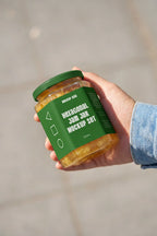 Hexagon Jam Jar Mockup