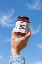 Hexagon Jam Jar Mockup