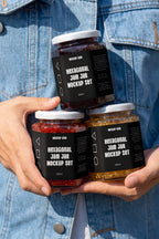 Hexagon Jam Jar Mockup