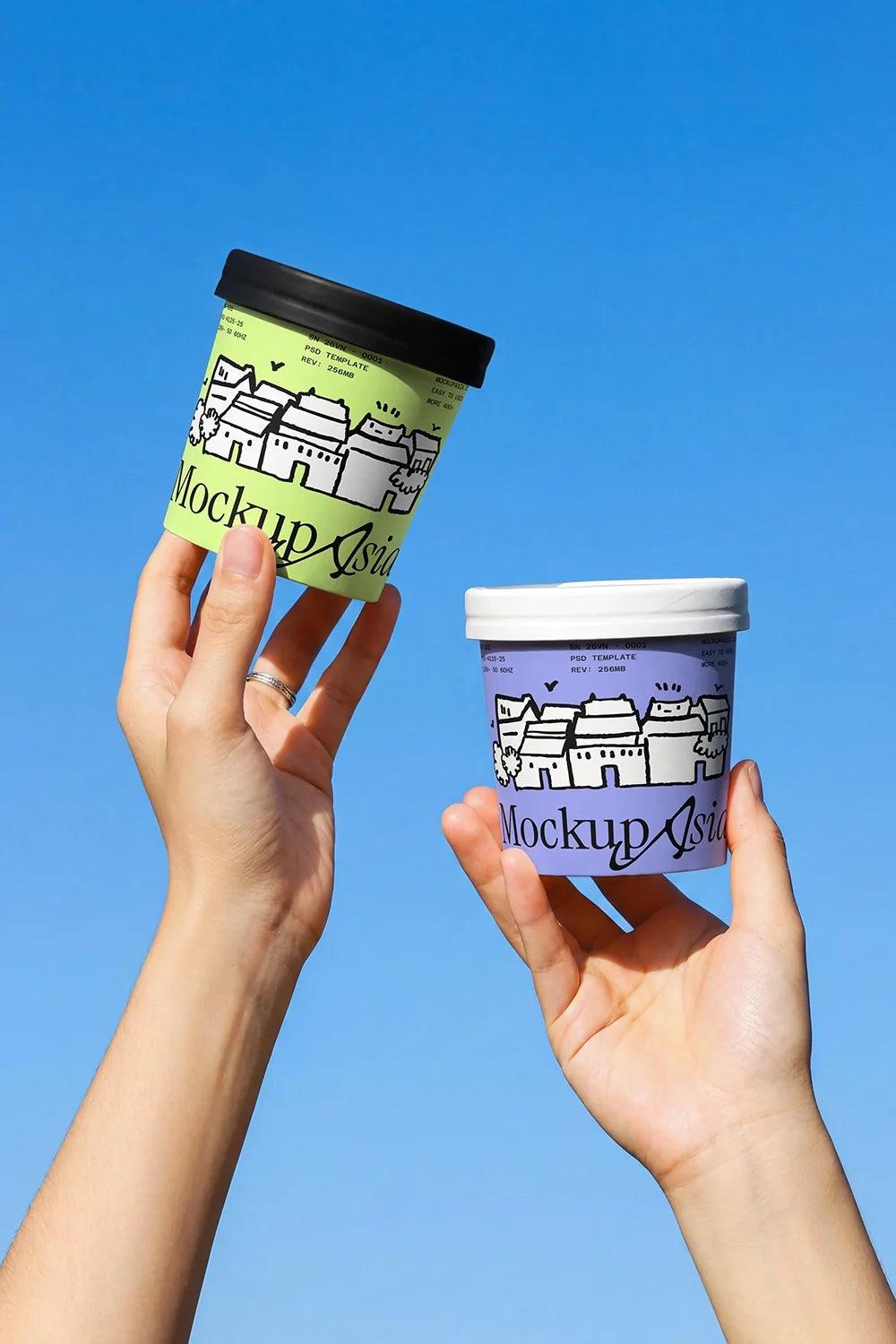 Ice-cream Cup mockup