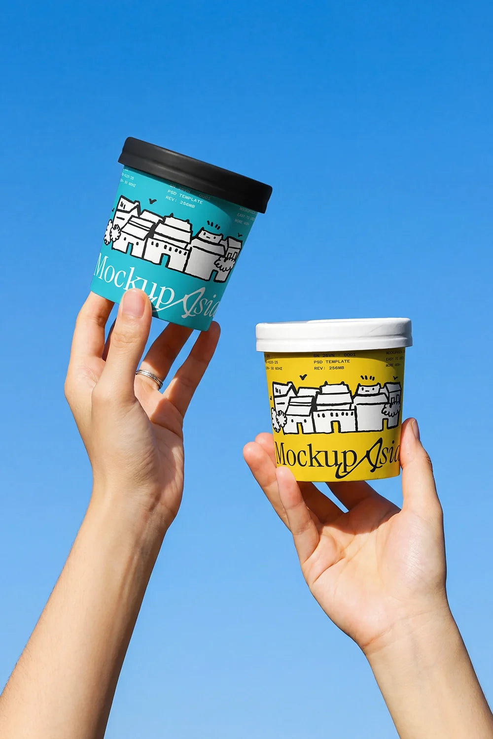 Ice-cream Cup mockup