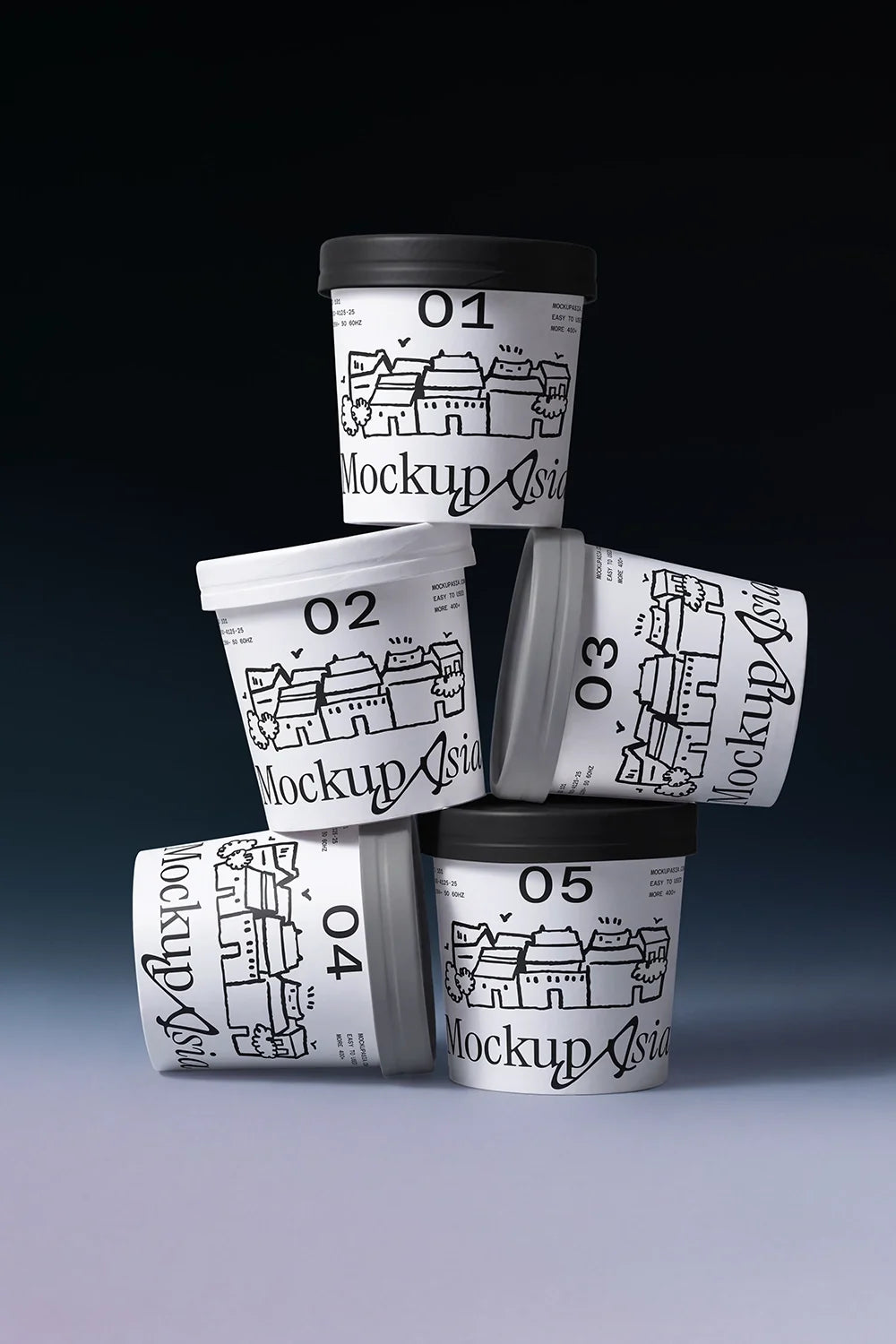 Ice-cream Cup mockup