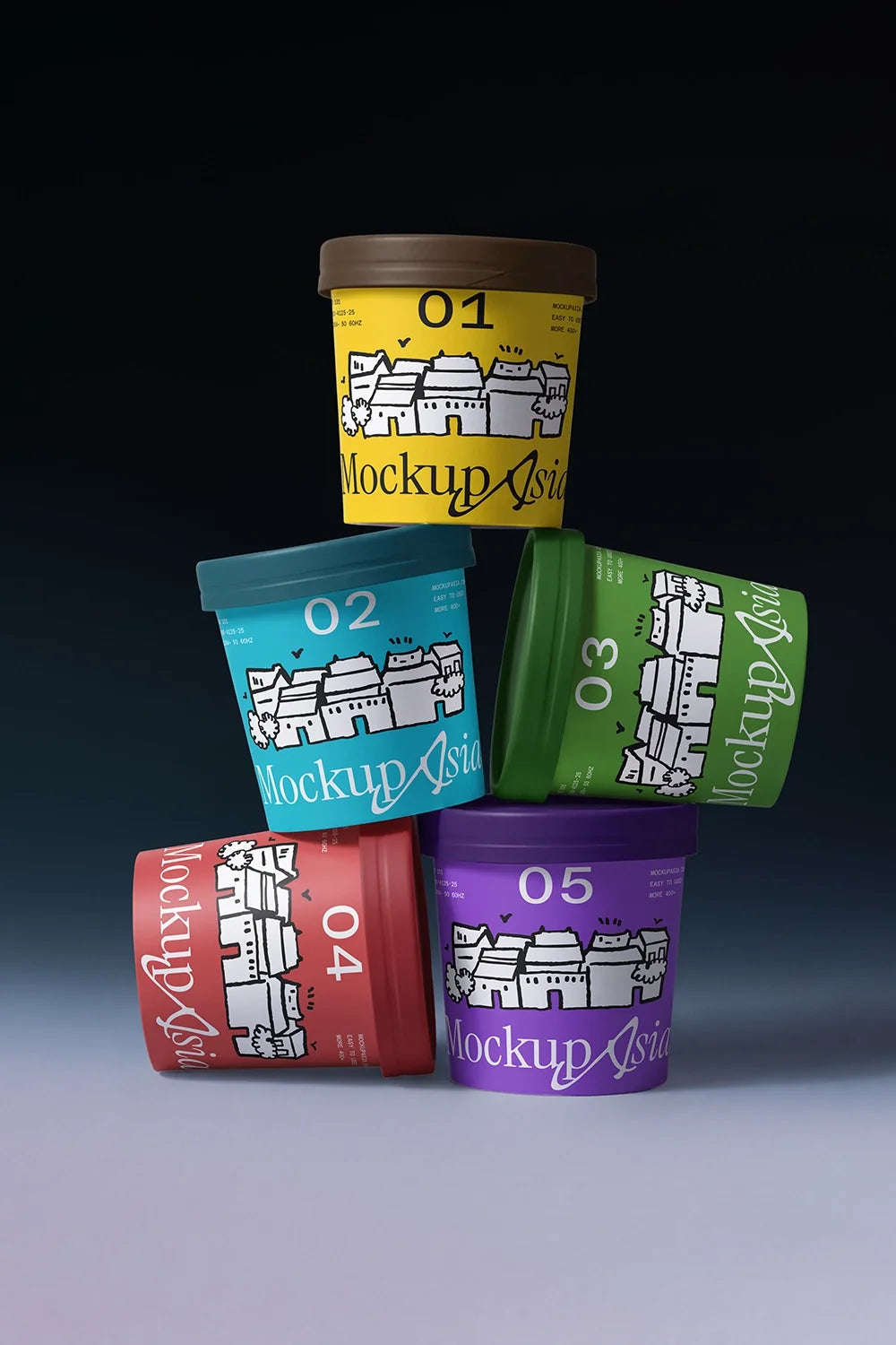 Ice-cream Cup mockup