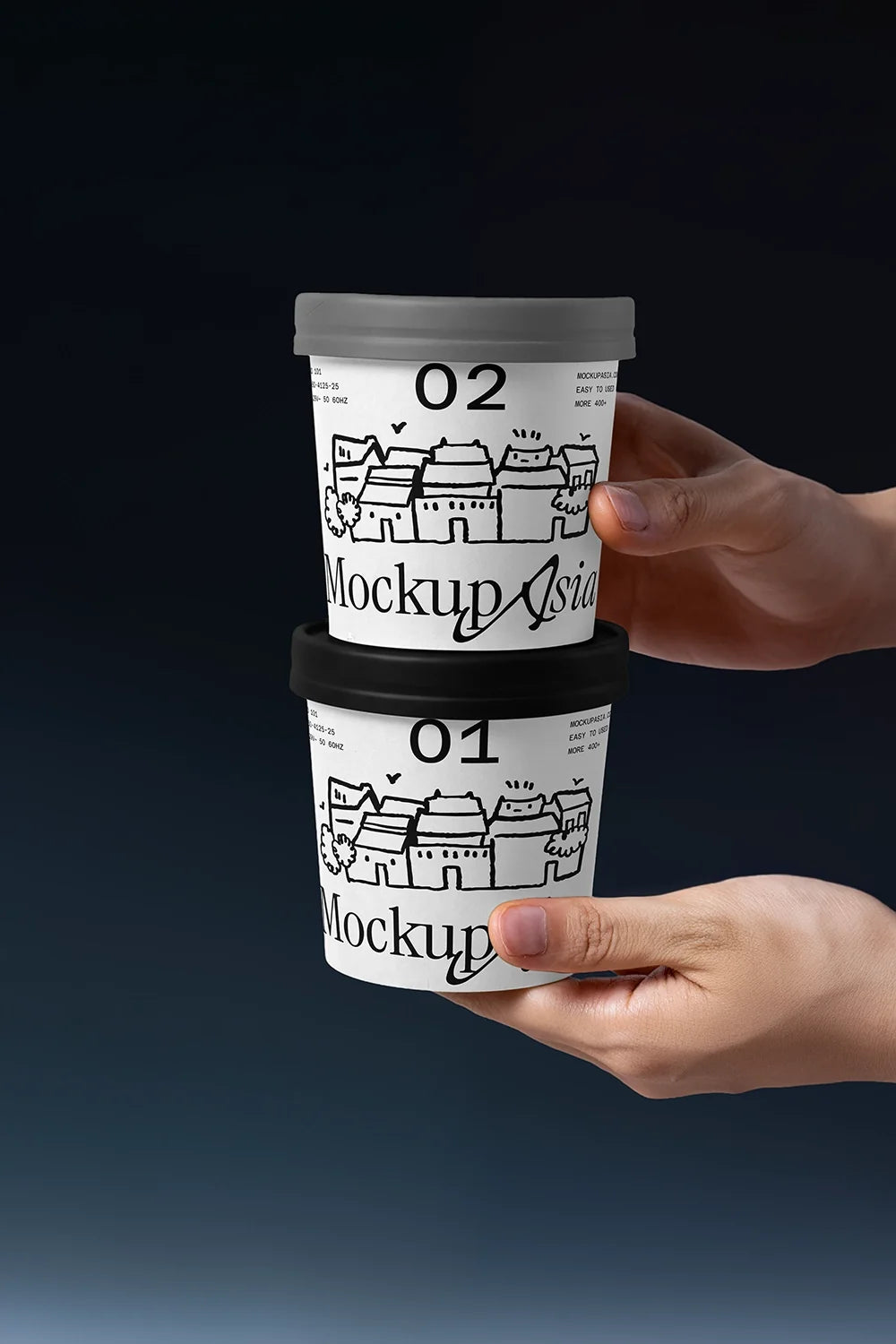 Ice-cream Cup mockup