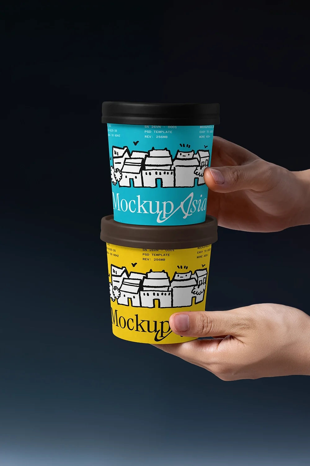 Ice-cream Cup mockup