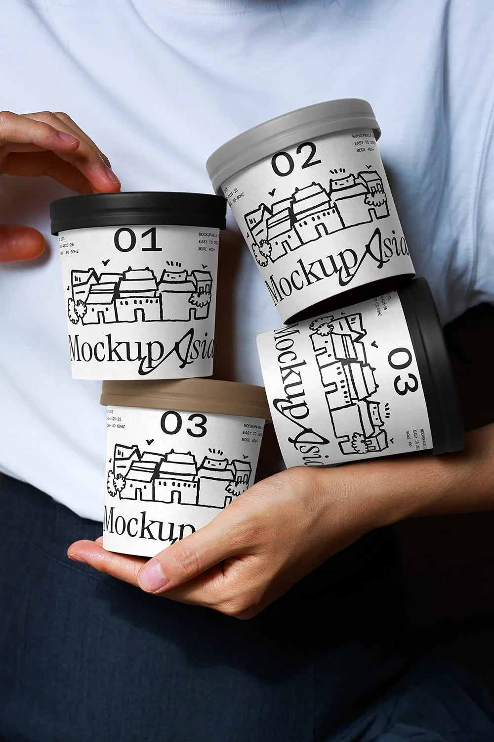 Ice-cream Cup mockup