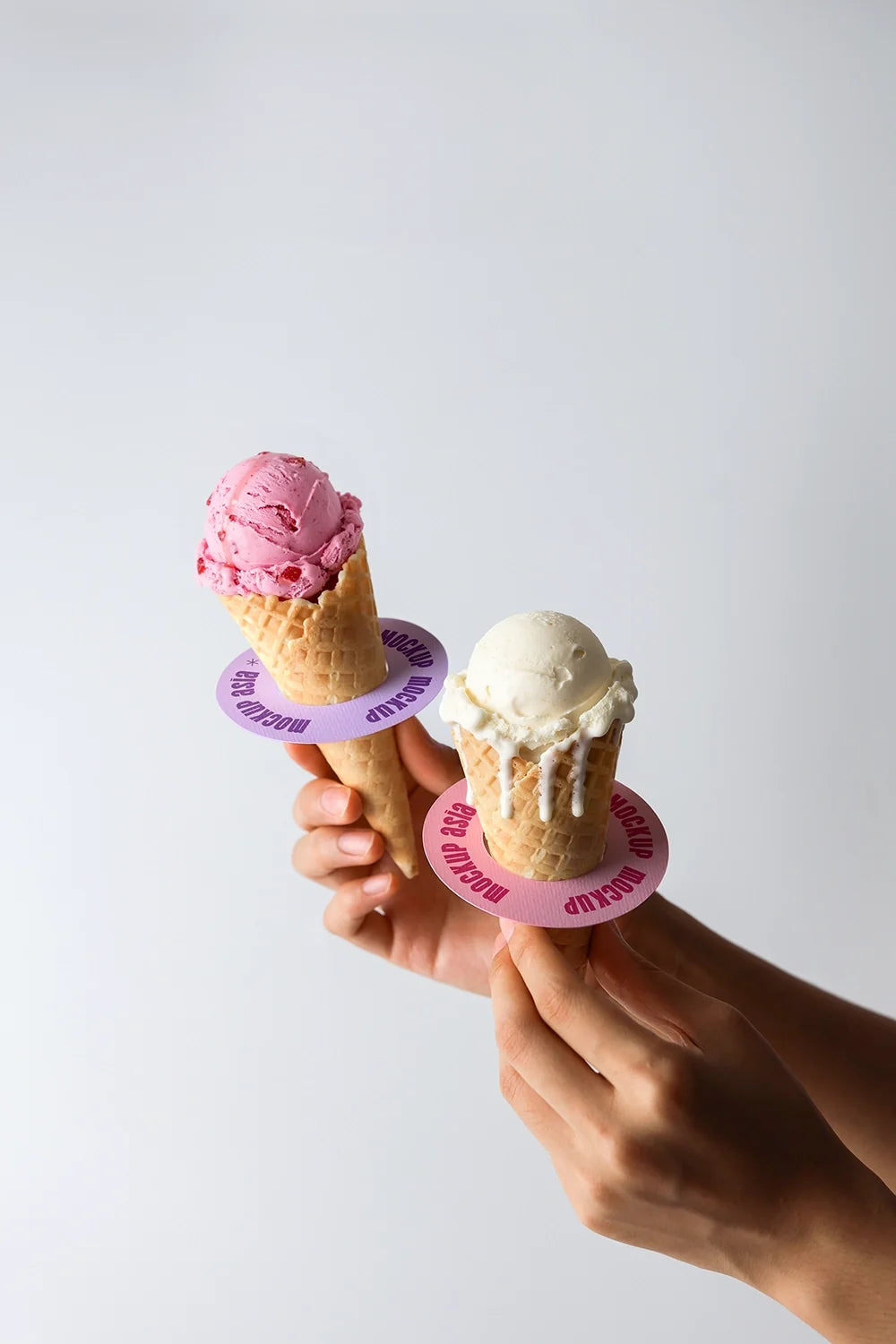 Ice-cream Corn mockup