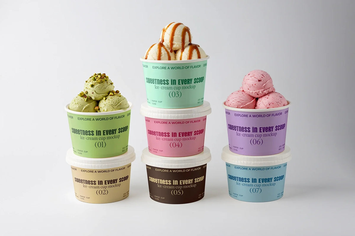 Ice-cream Cup mockup