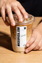 Iced Coffee Cup Mockup