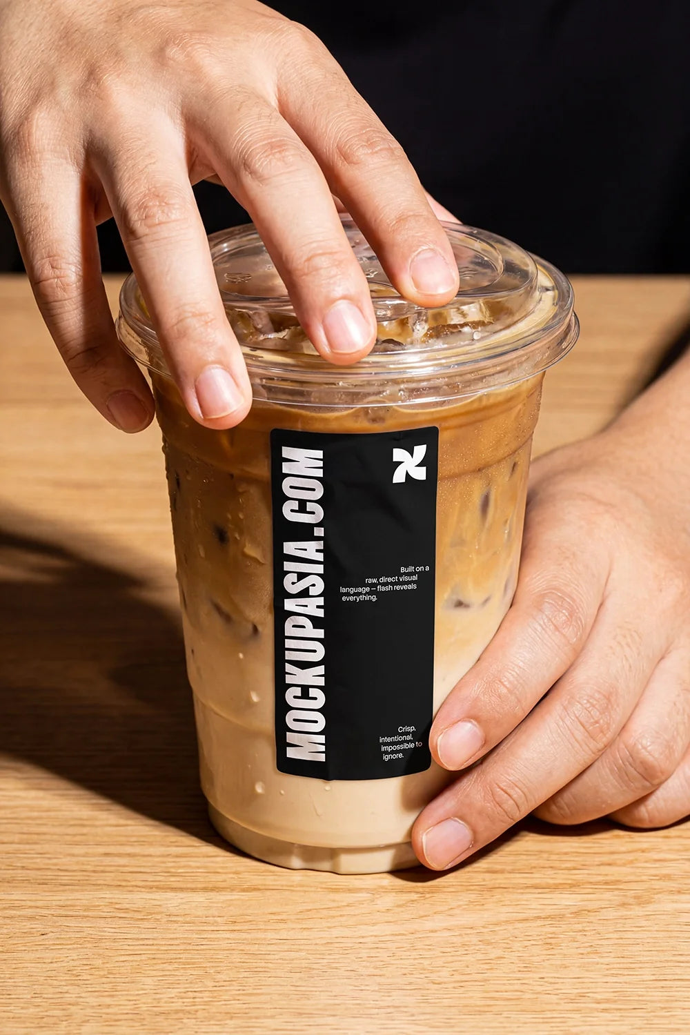 Iced Coffee Cup Mockup