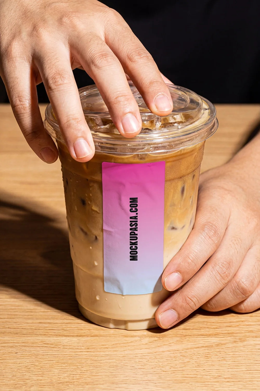 Iced Coffee Cup Mockup