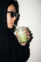 Iced matcha latte Cup Mockup