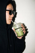 Iced matcha latte Cup Mockup