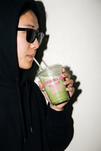 Iced matcha latte Cup Mockup