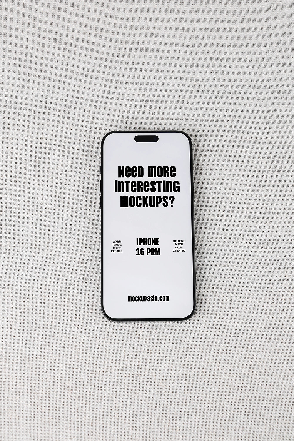Iphone 16 PRM Mockup