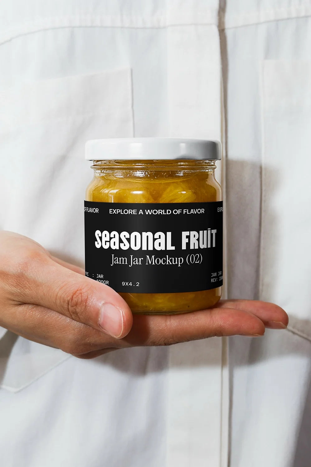 Jam Jar Mockup