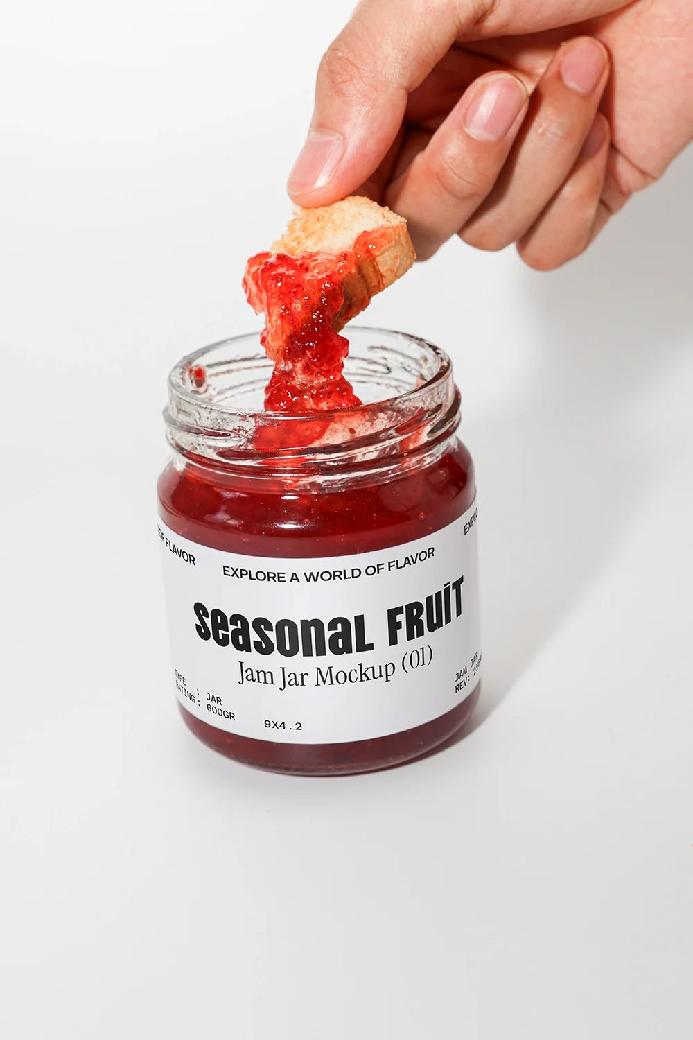 Jam Jar Mockup