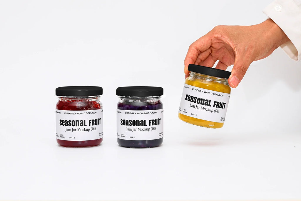 Jam Jar Mockup