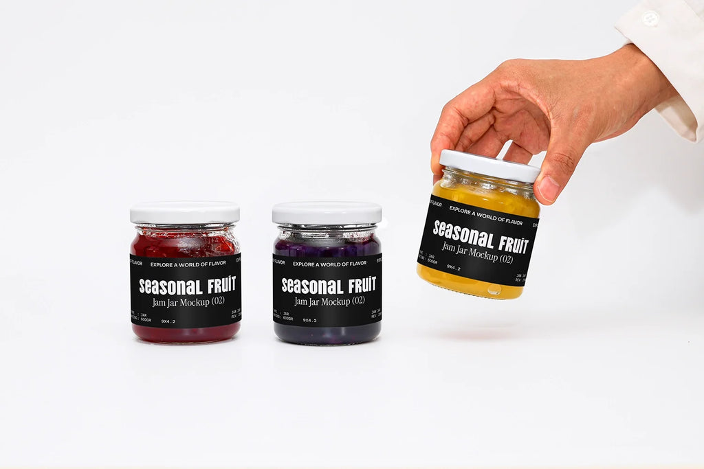 Jam Jar Mockup