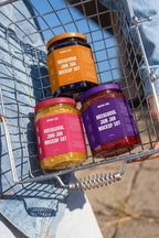 Hexagon Jam Jar Mockup