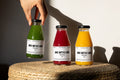 Juice Bottle Label Mockup -
