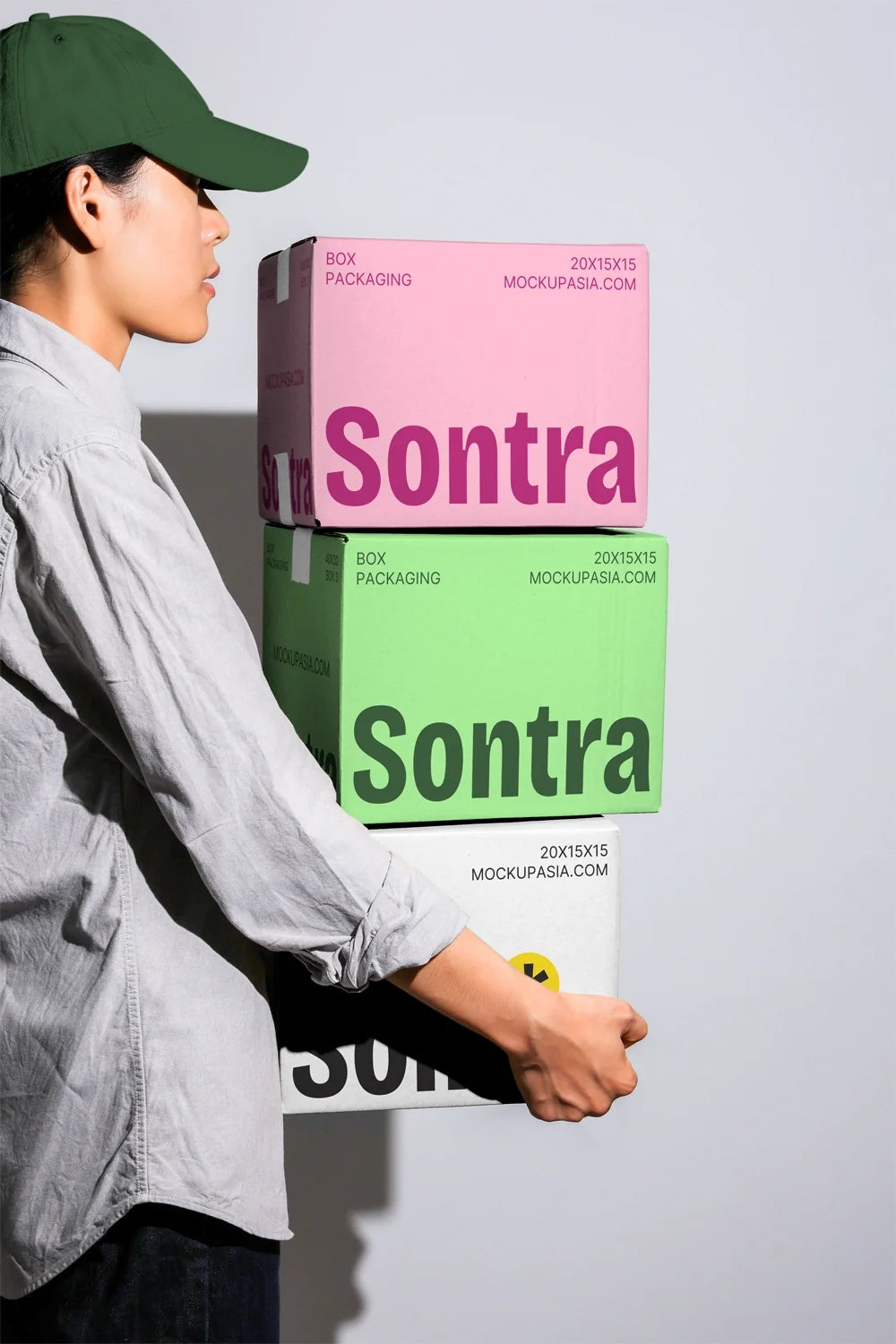 Box Packaging Mockup