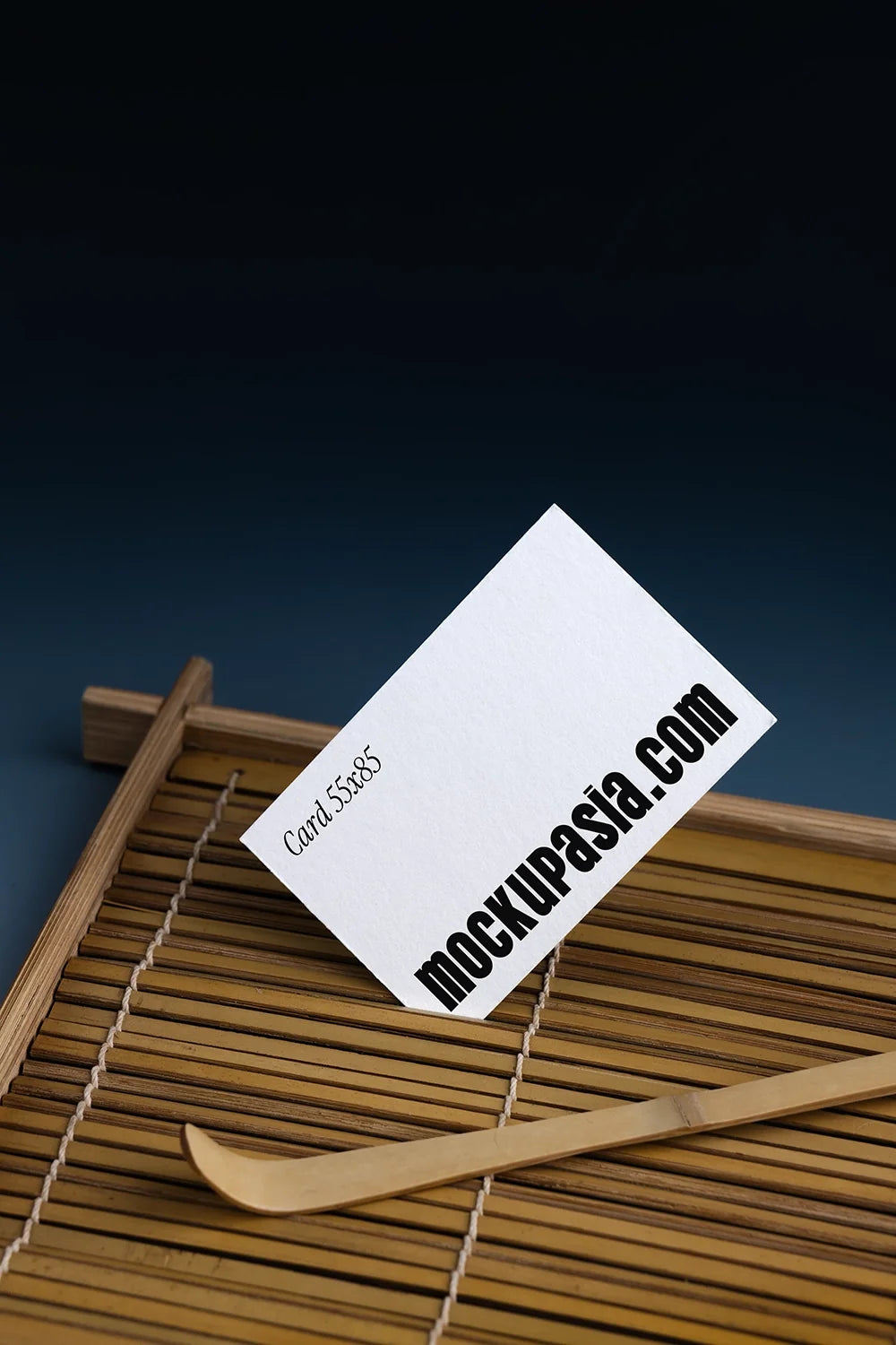 Matcha Card 55x85 Mockup