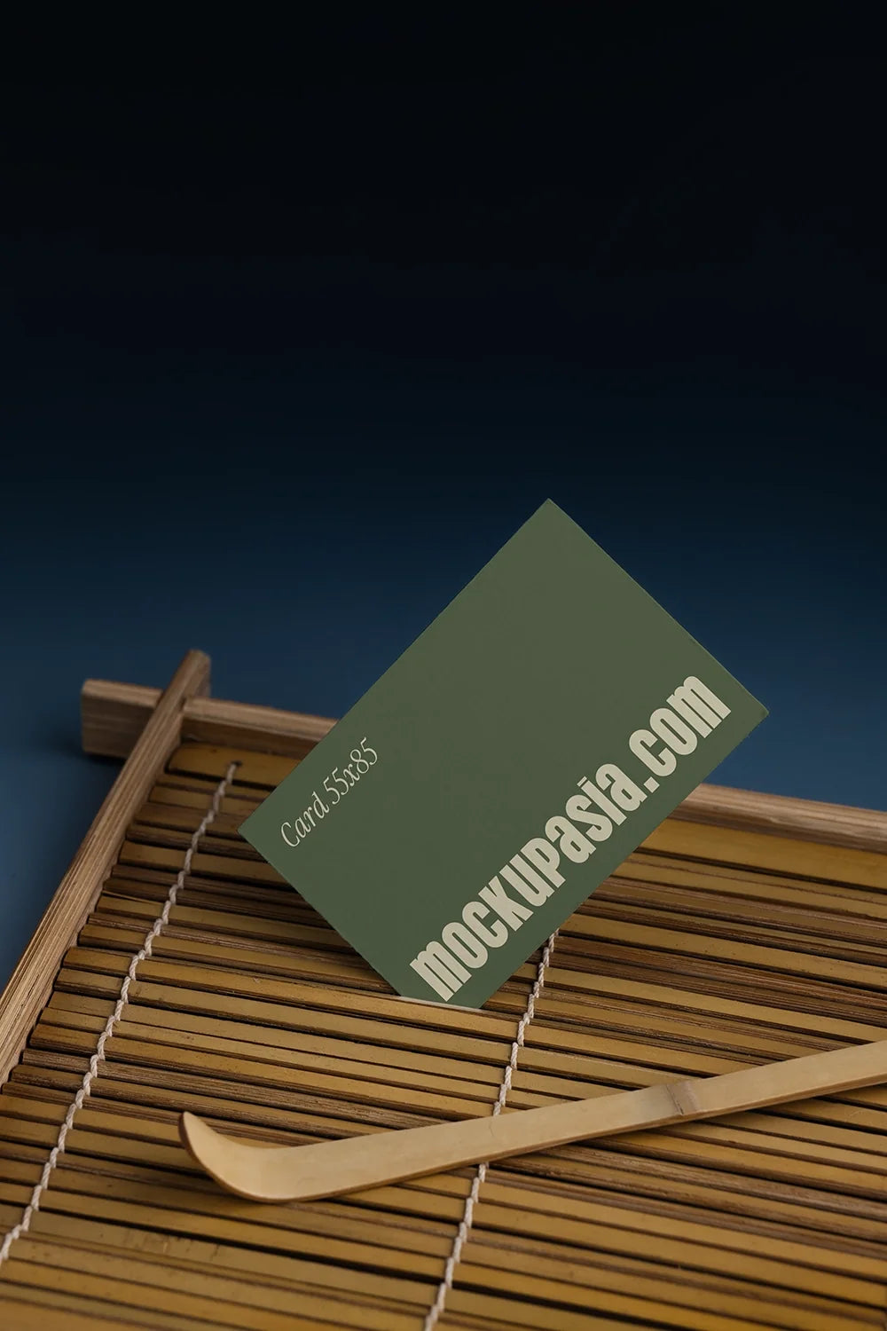 Matcha Card 55x85 Mockup