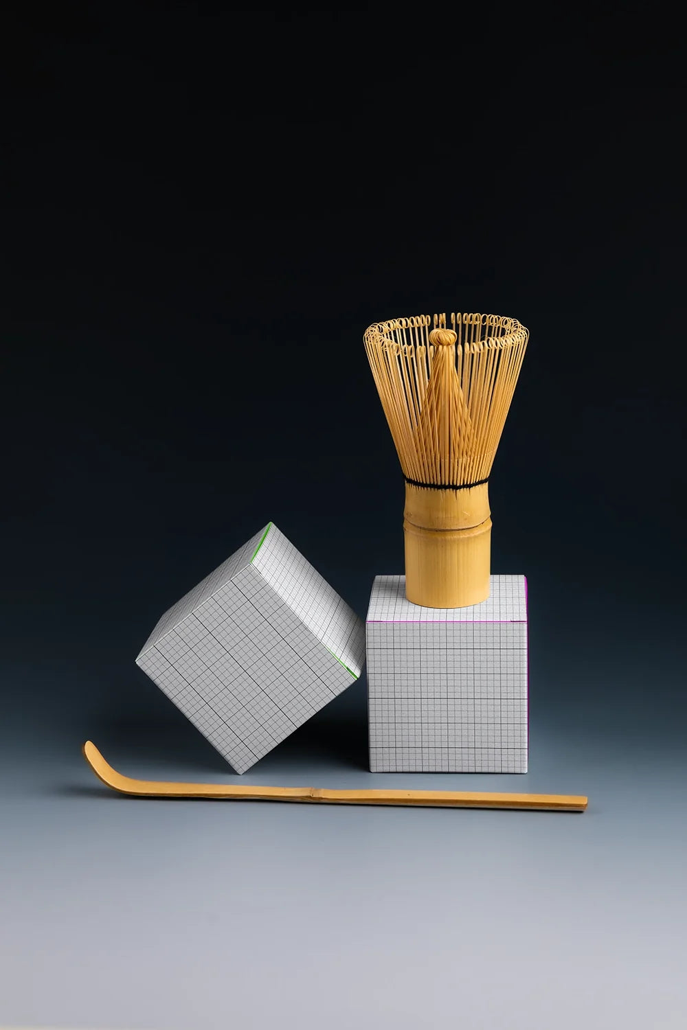 Matcha Cube Box Mockup