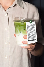 Matcha Latte Cup Mockup -