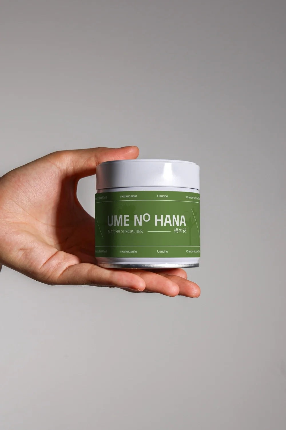 Matcha Power Jar Mockup