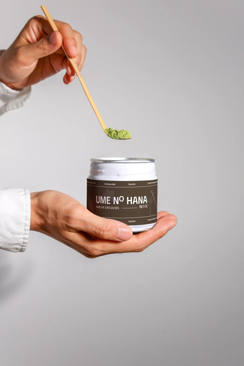 Matcha Power Jar Mockup