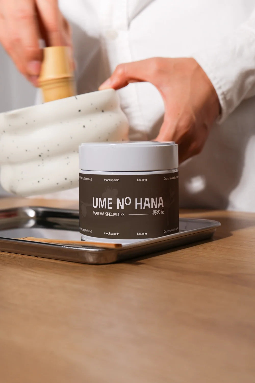 Matcha Power Jar Mockup