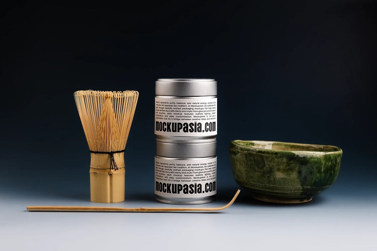 Matcha Tin Mockup