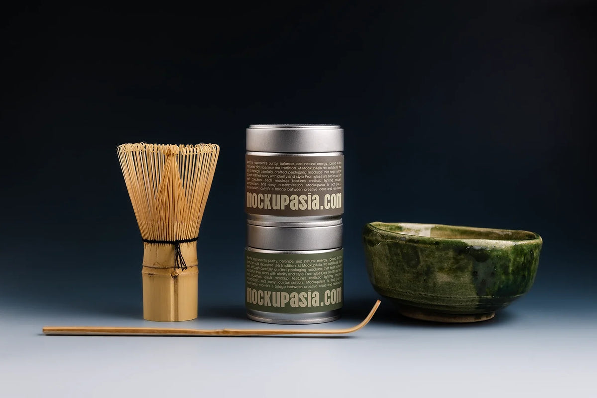 Matcha Tin Mockup