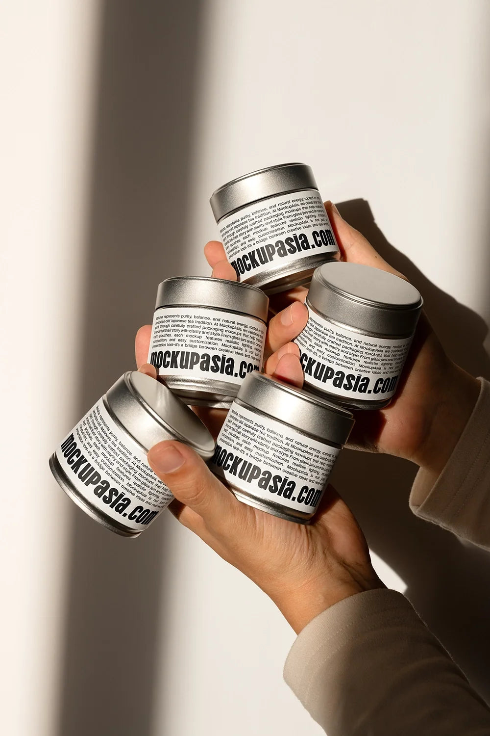 Matcha Tin Can Mockup