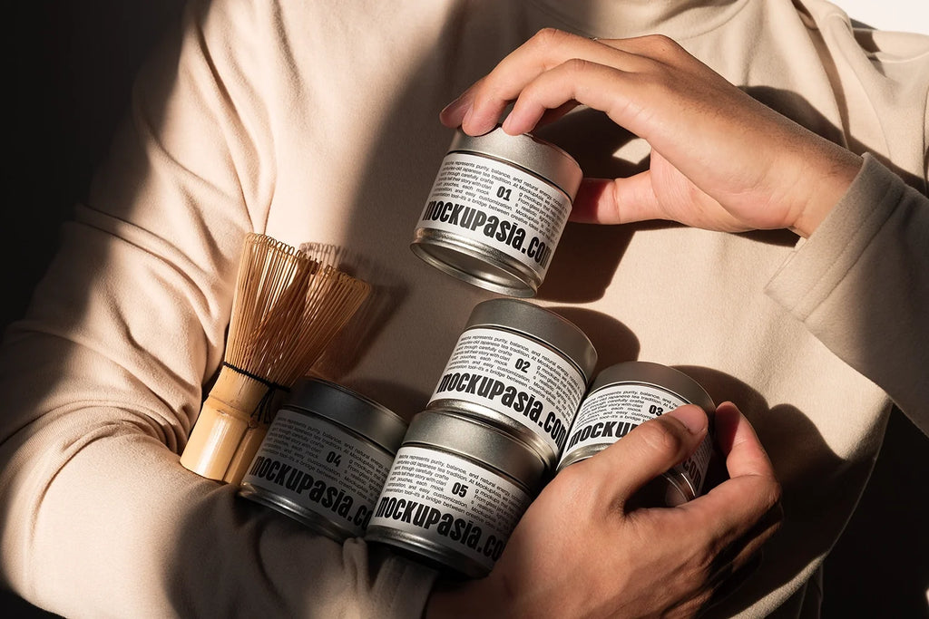 Matcha Tin Can Mockup