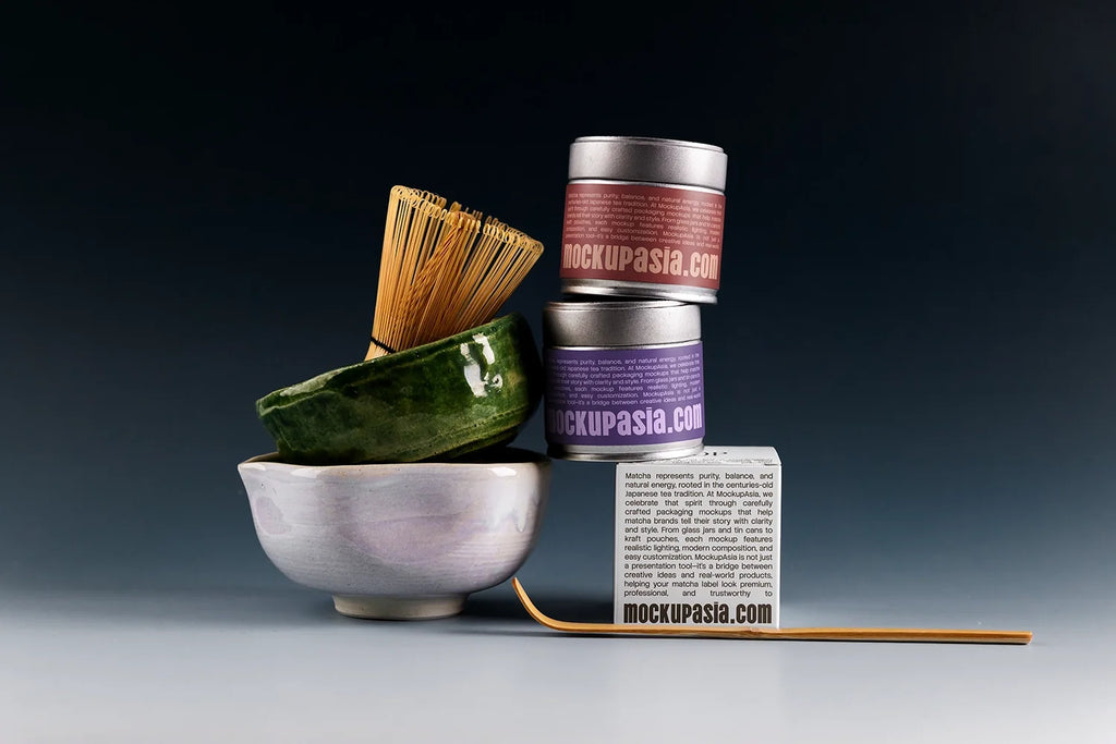 Matcha Tin Can Mockup