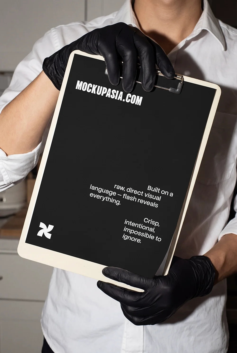 Clipboard Menu Mockup