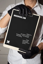 Clipboard Menu Mockup