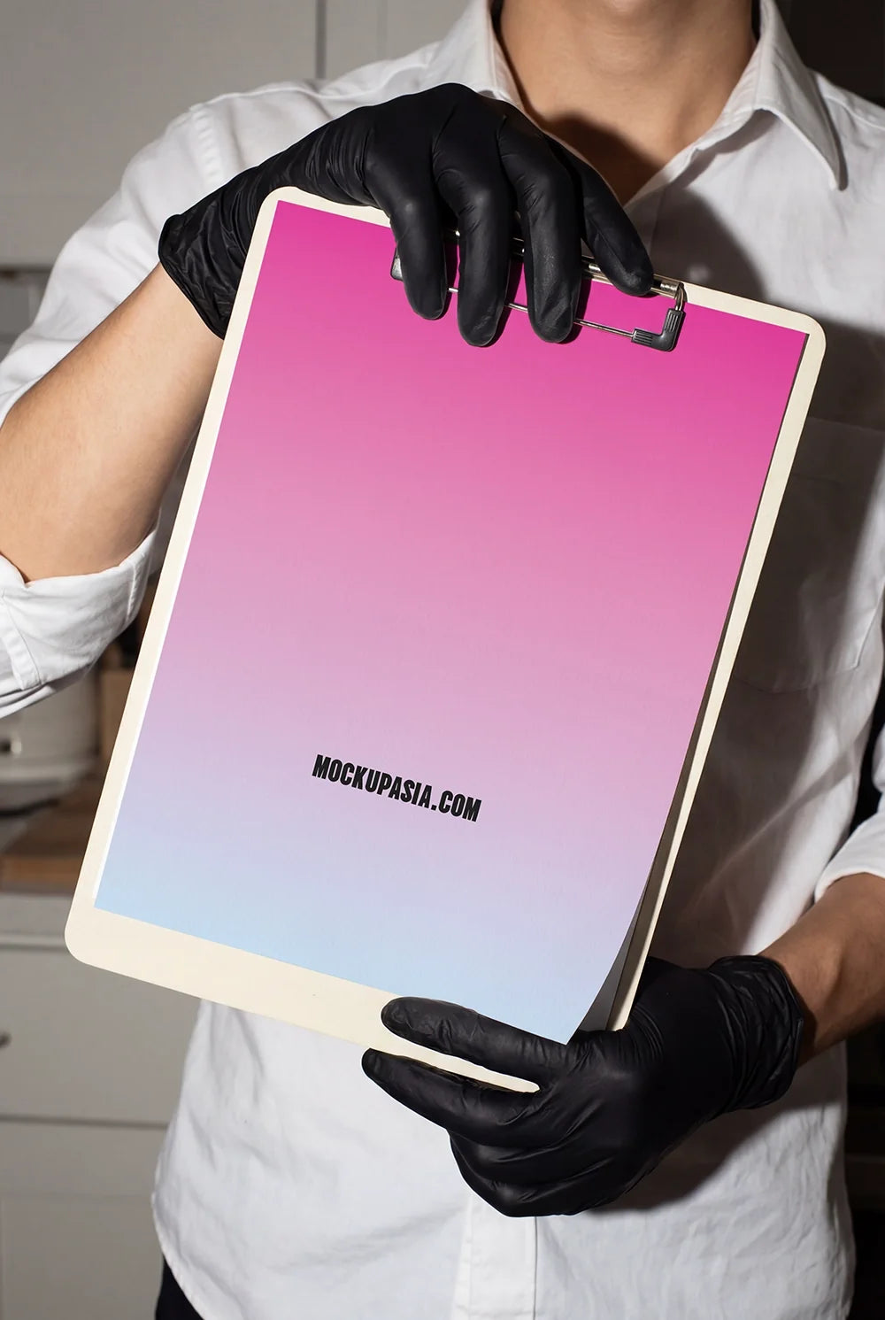 Clipboard Menu Mockup
