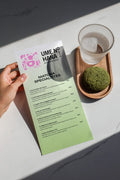 Menu Mockup