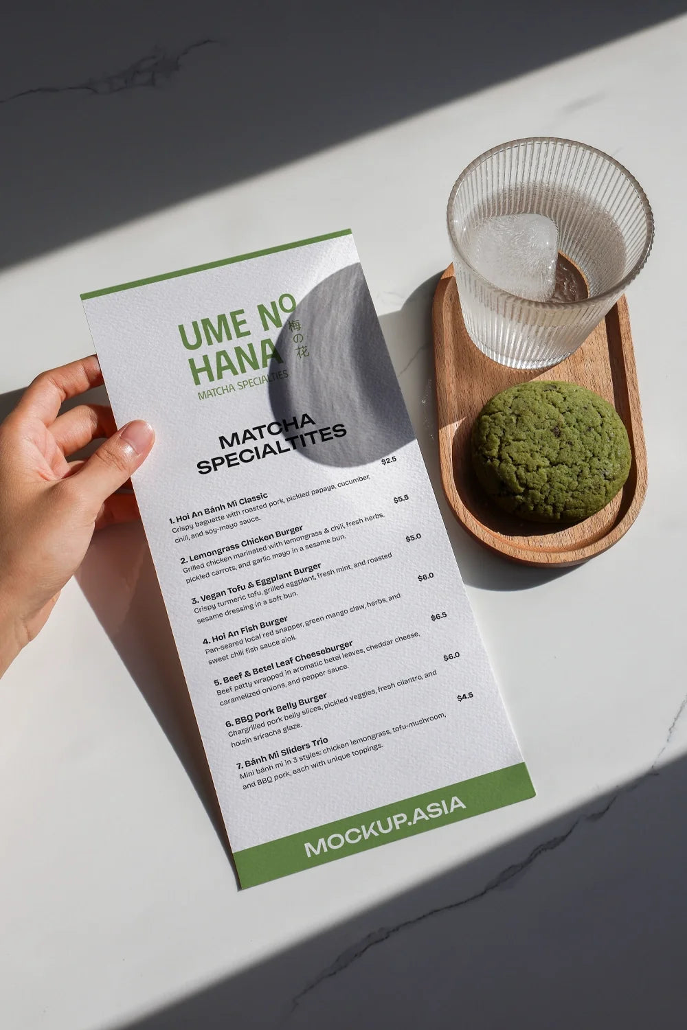 Menu Mockup
