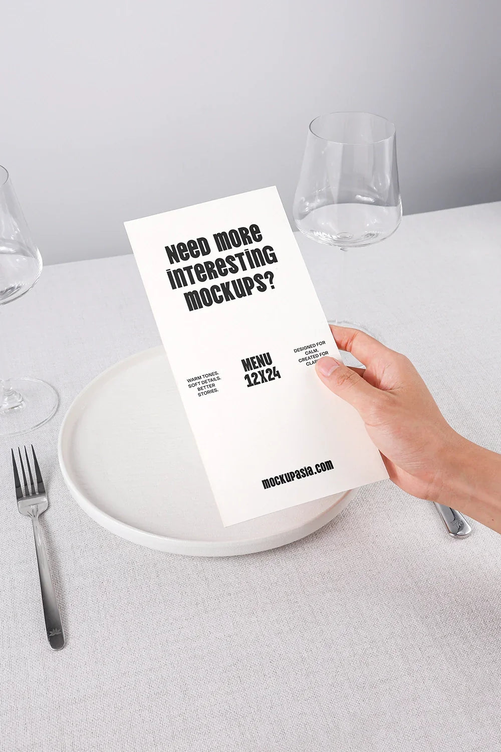 Menu Mockup