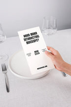 Menu Mockup