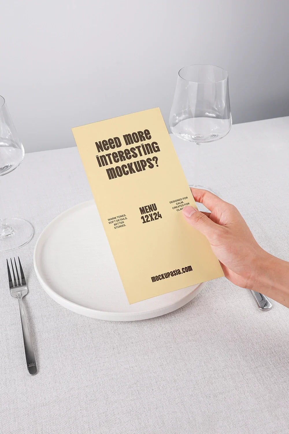 Menu Mockup